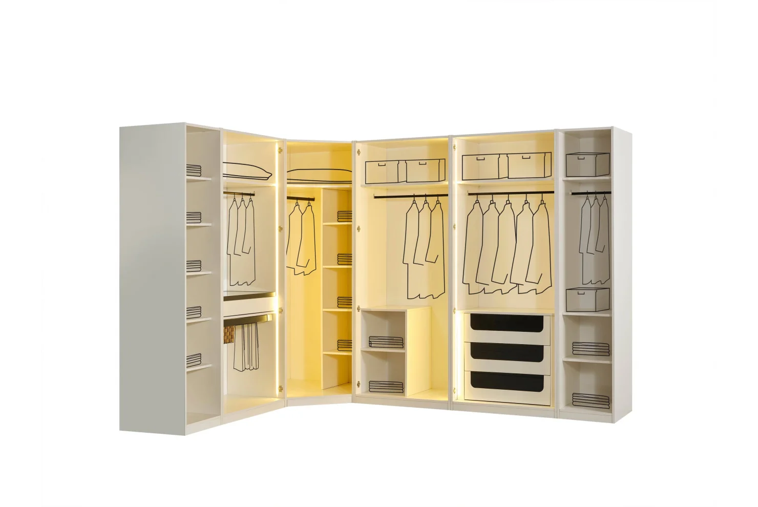 Obsidian Giyinme Odası