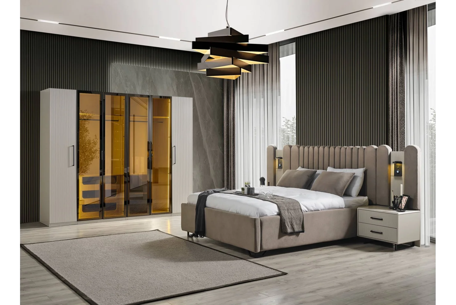 Obsidian Yatak Odası Takımı