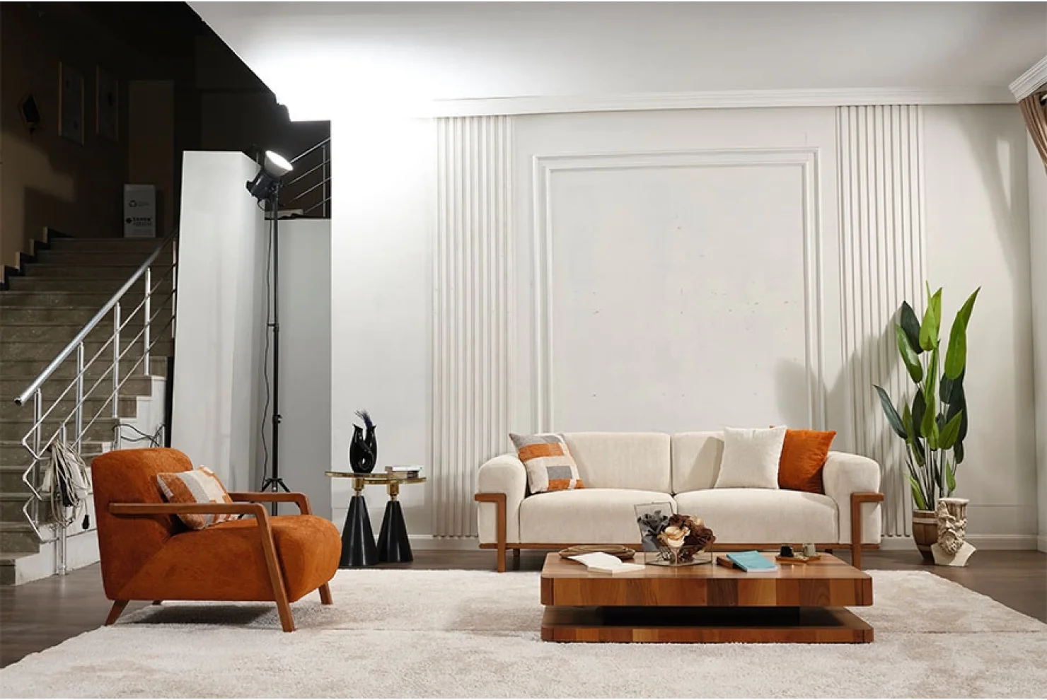 Ocean Breeze Koltuk Takımı | 3lü Koltuk 2 Adet - Berjer 1 Adet