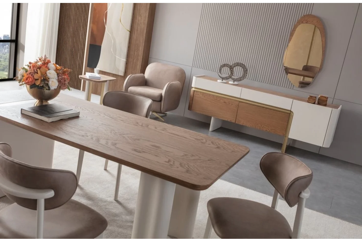 Opal Konsol ve Aynası