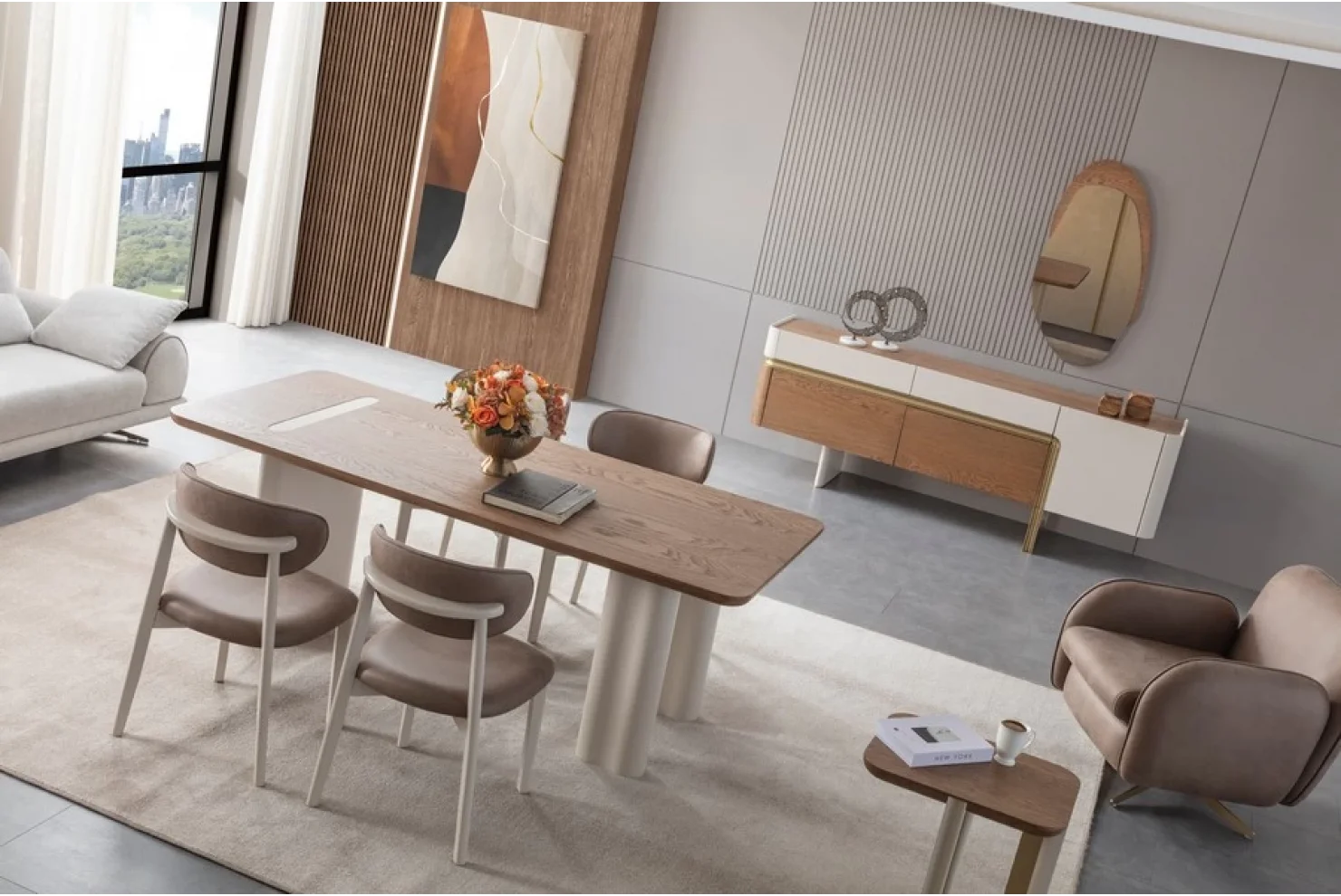 Opal Konsol ve Aynası