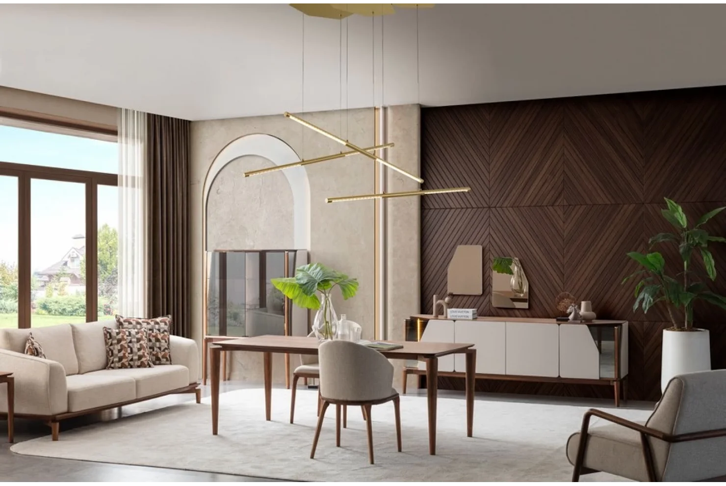 Opulent Yemek Odası Takımı