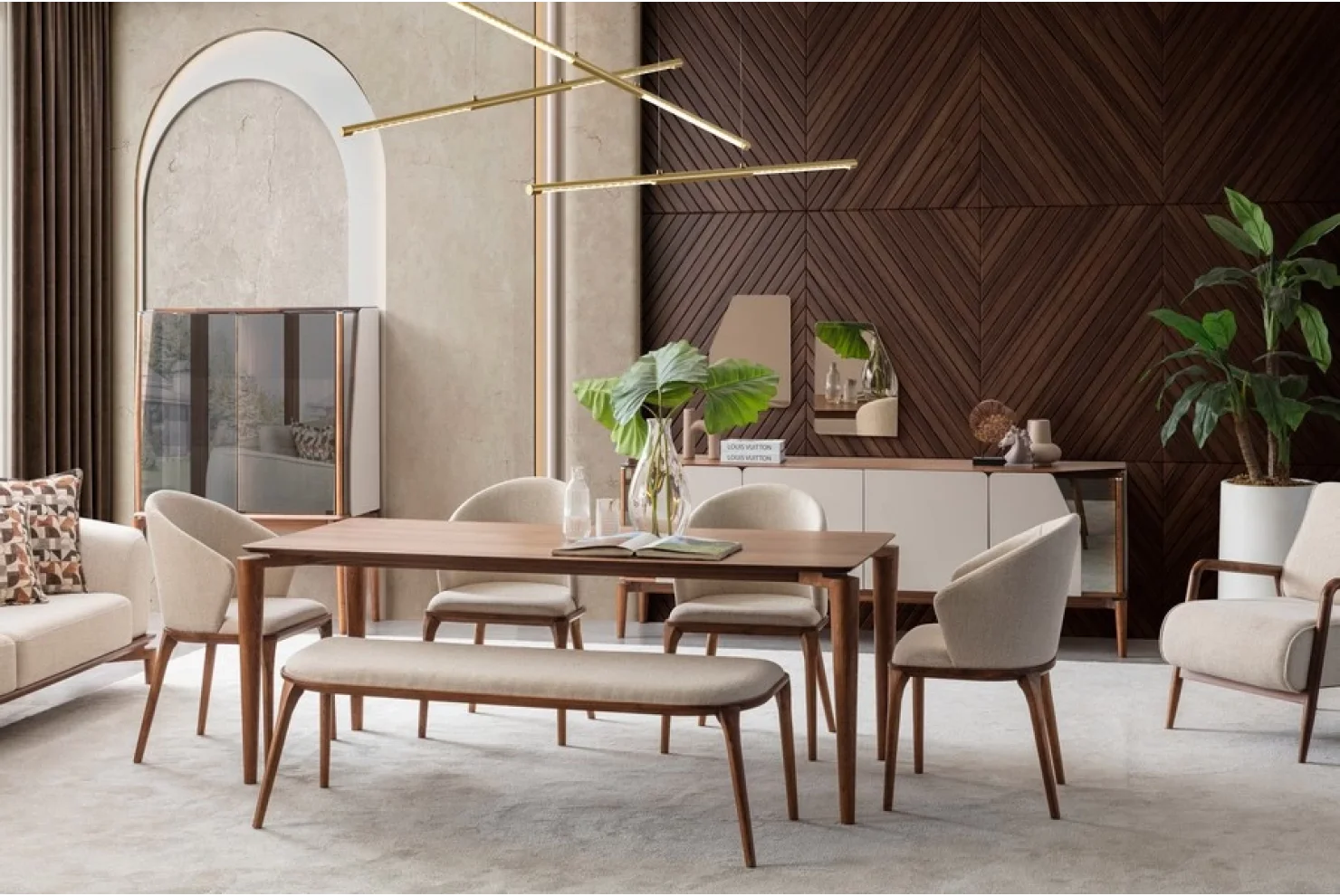 Opulent Yemek Odası Takımı