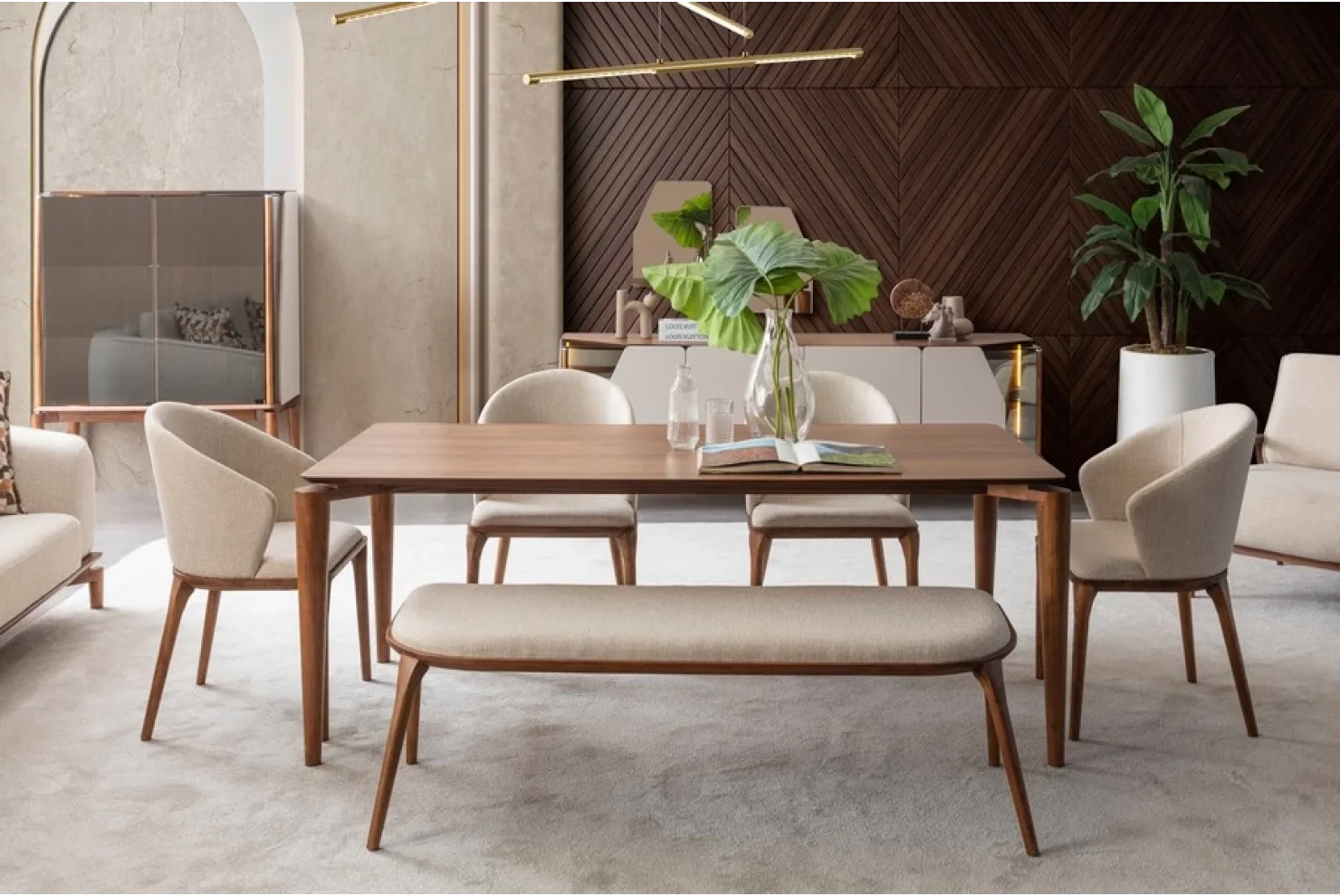 Opulent Yemek Odası Takımı