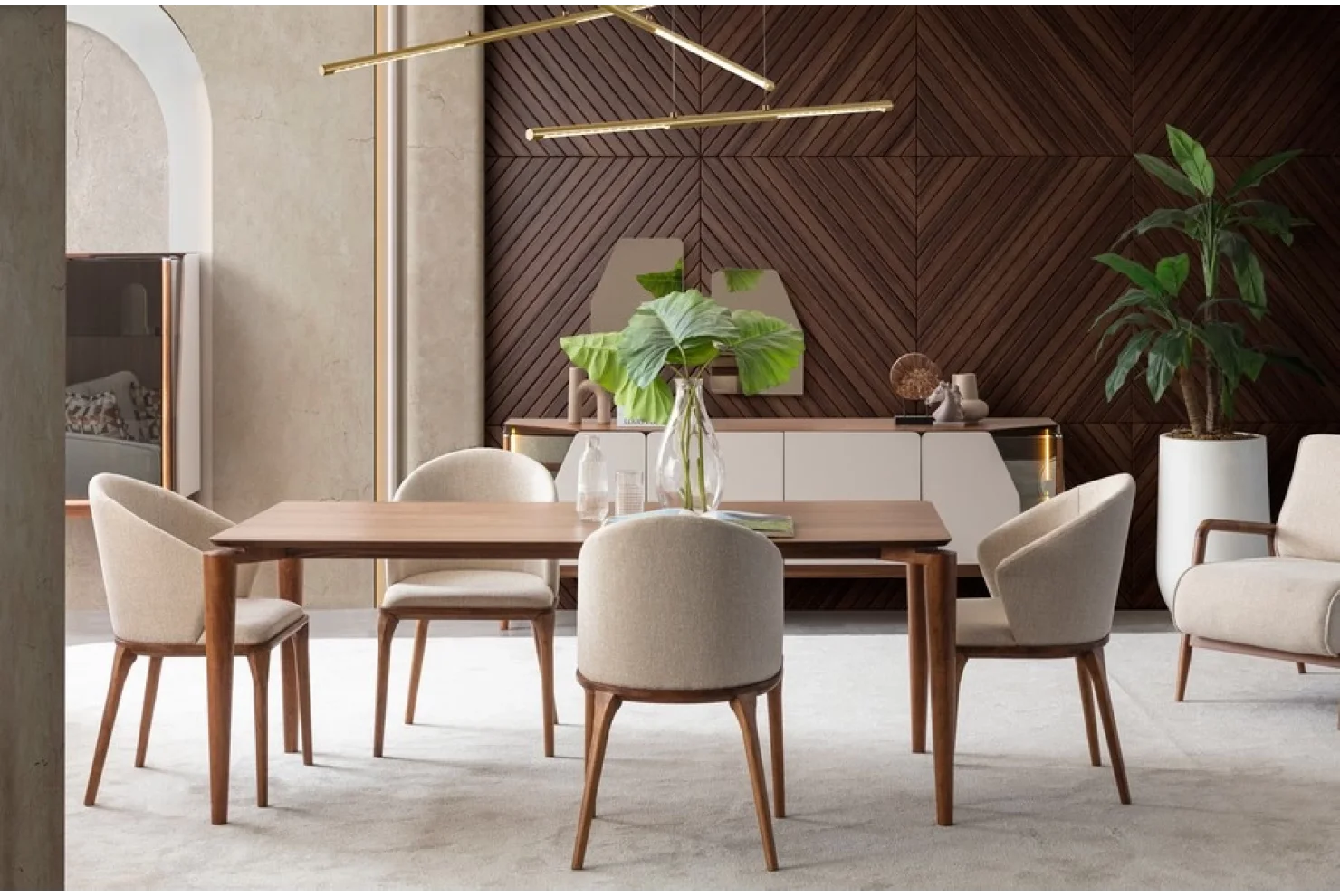 Opulent Yemek Odası Takımı