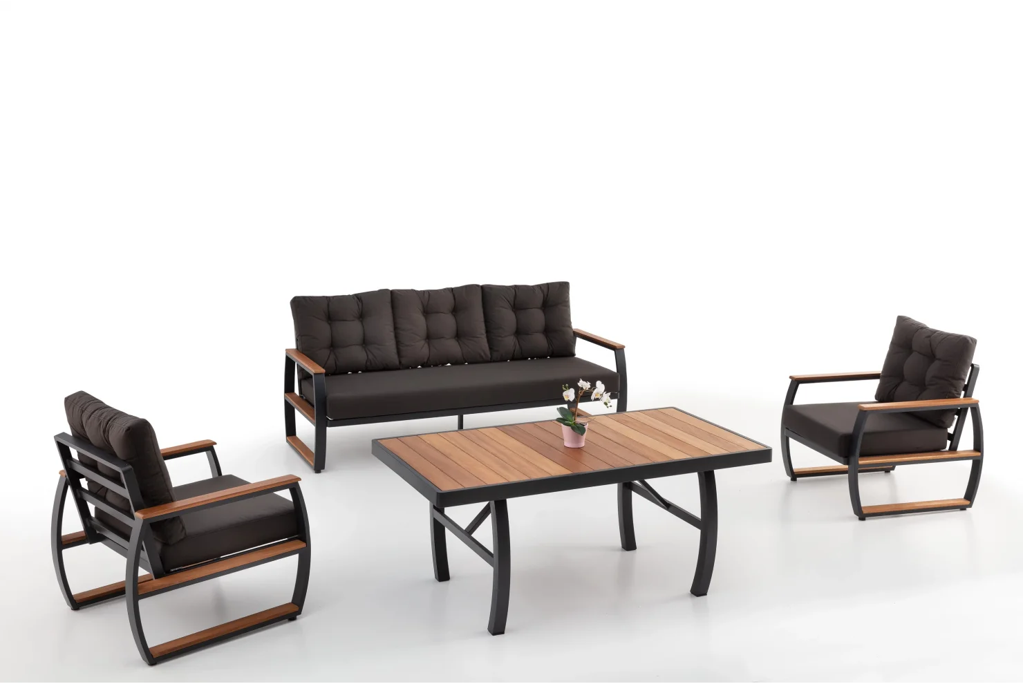 Oslo Alüminyum Oturma Grubu