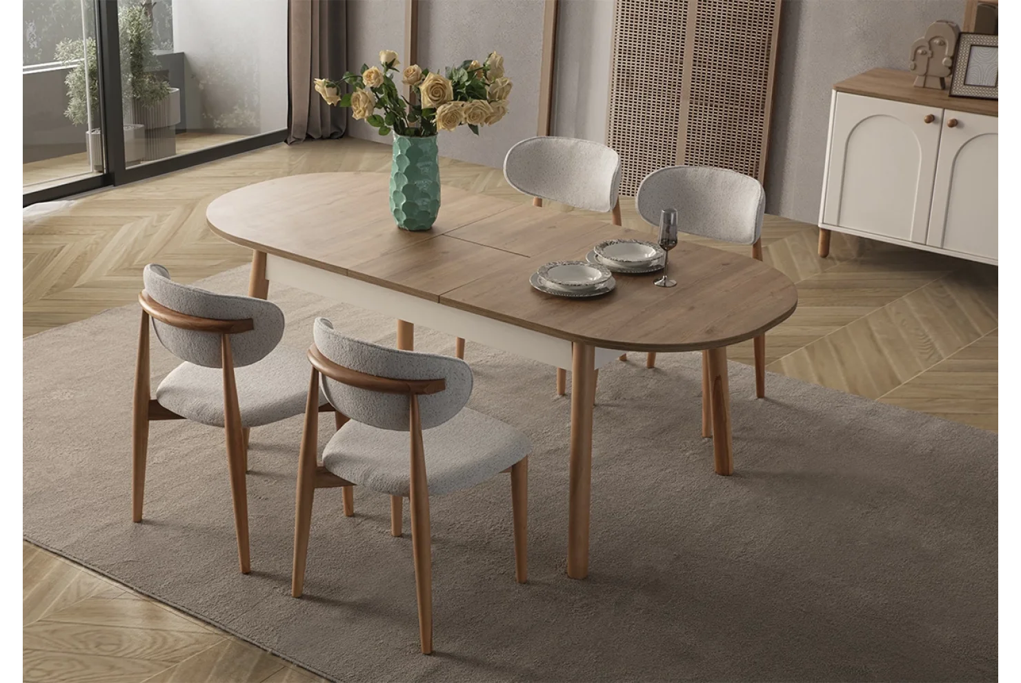 Prada Açılabilir Yemek Masası