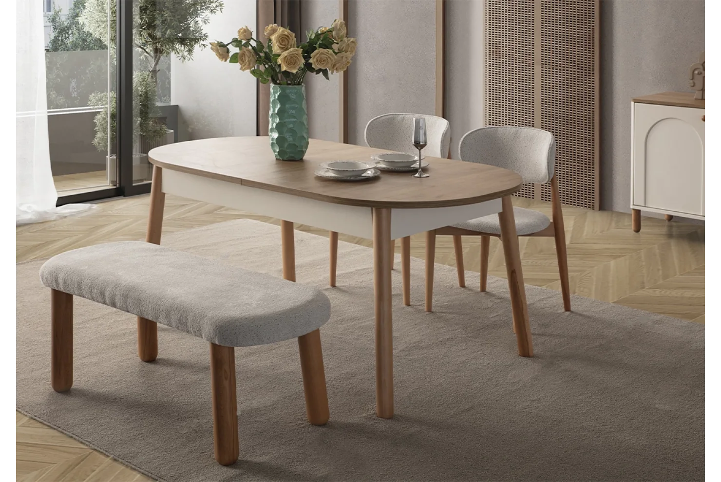 Prada Yemek Odası Takımı