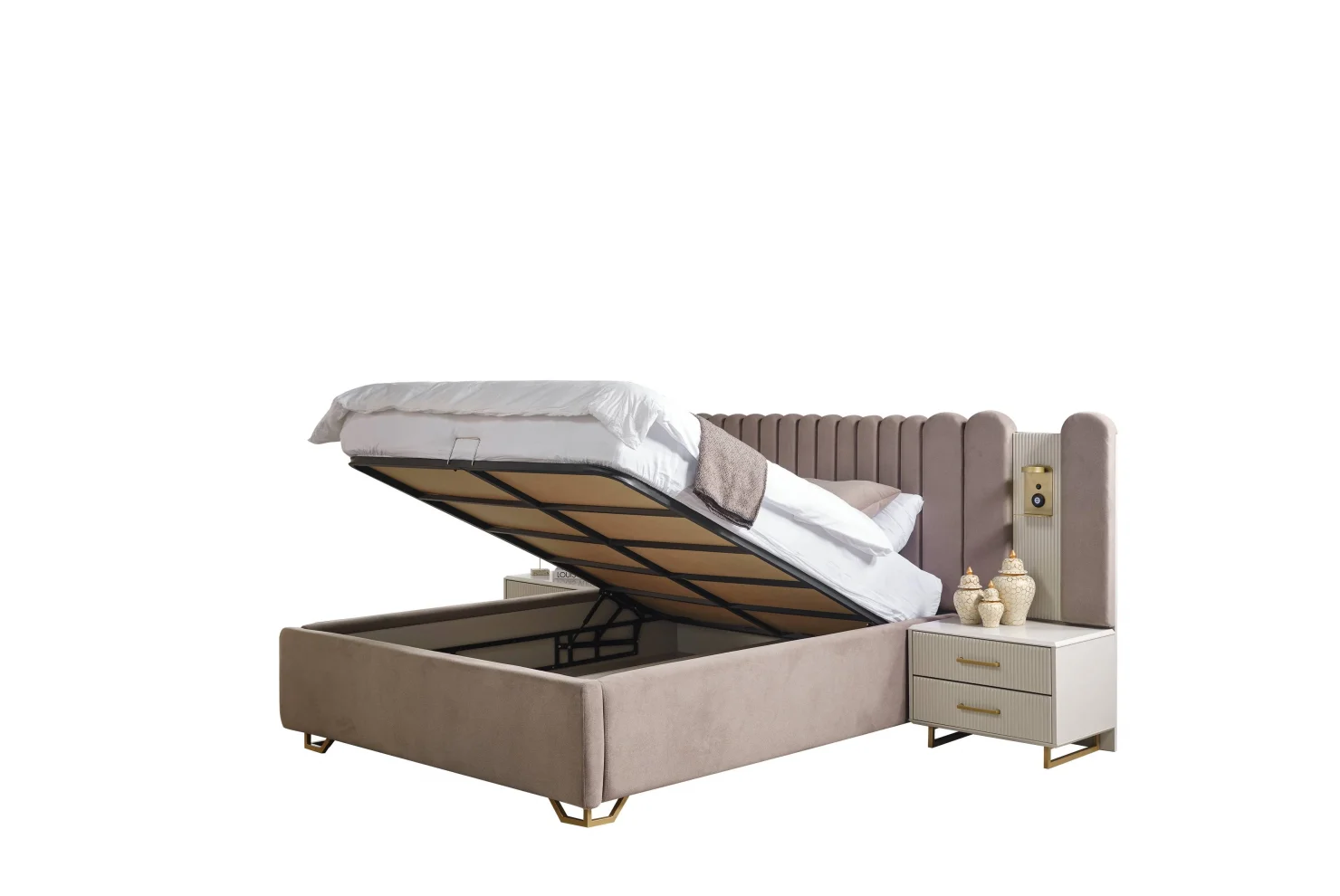 Obsidian Gold Yatak Odası Takımı