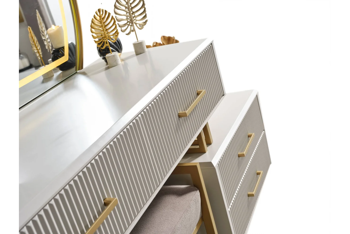 Obsidian Gold Yatak Odası Takımı