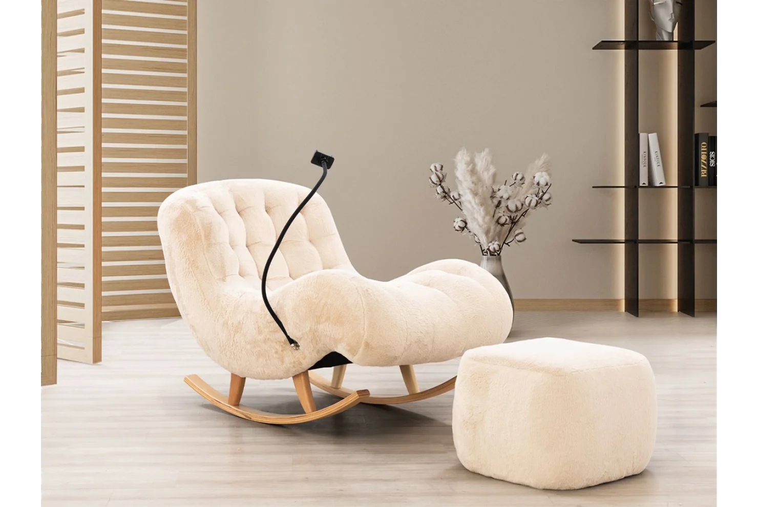 Relax Sallanır Berjer ve Puf