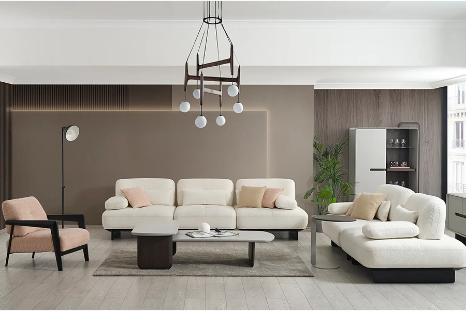 Rivne 130cm Sırtlı Modül