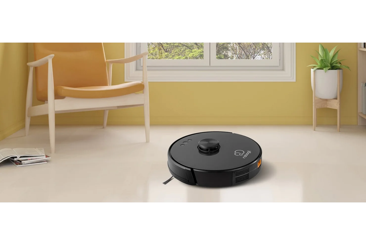 Robogil Stella 500B 2024 Model Yeni Nesil Tasarım Akıllı Robot Süpürge ve Robot Paspas