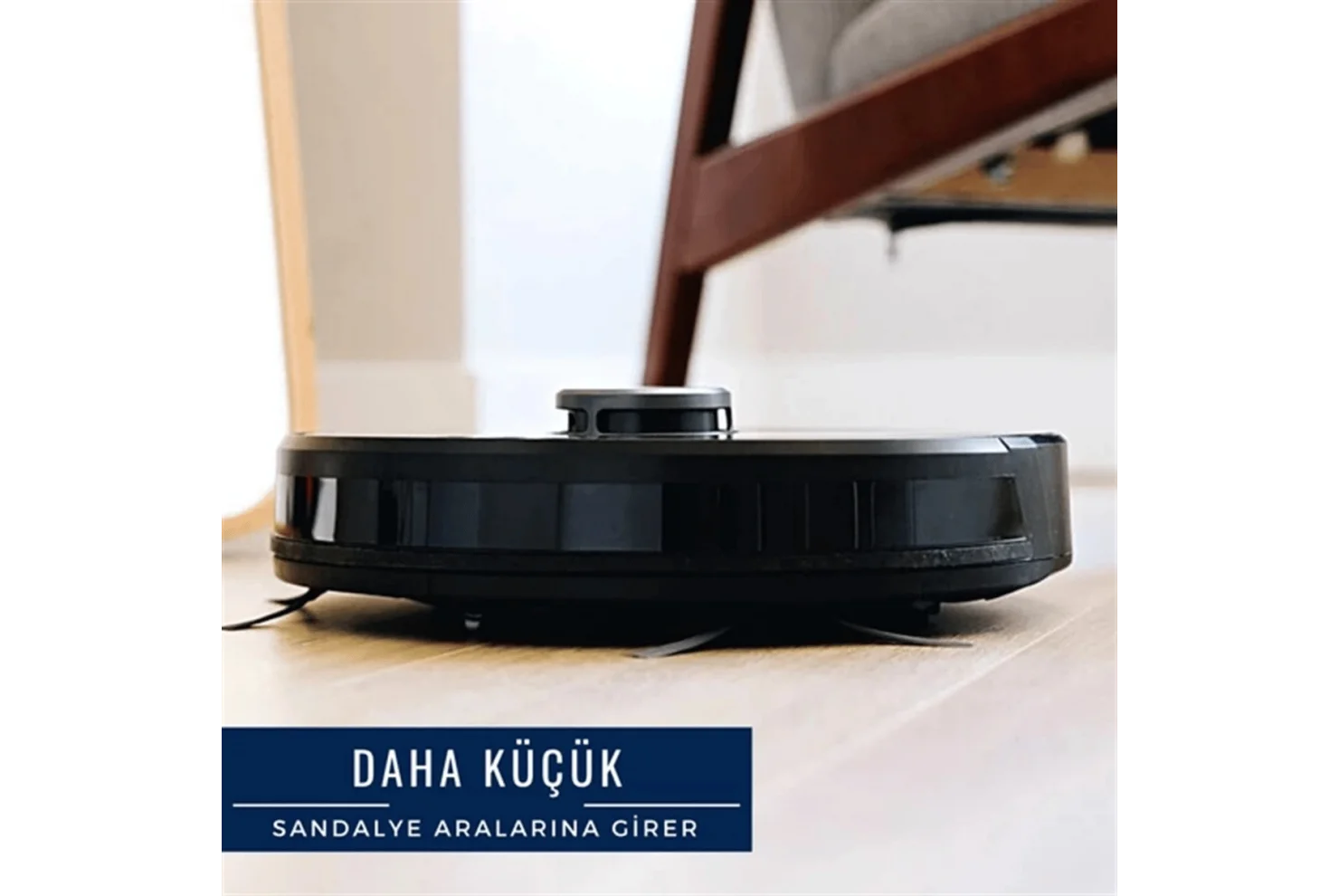 Robogil Stella 500B 2024 Model Yeni Nesil Tasarım Akıllı Robot Süpürge ve Robot Paspas