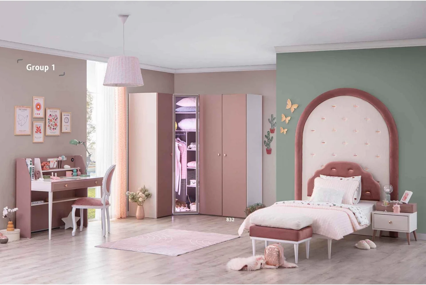 Rose Genç Odası Takımı