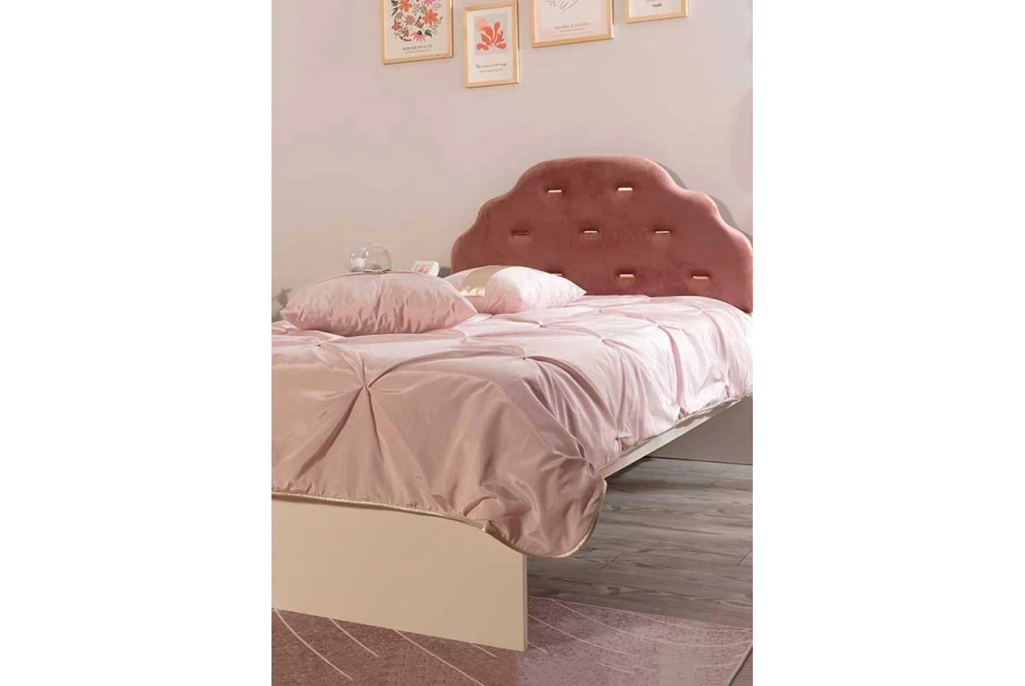 Rose Karyola 120*200