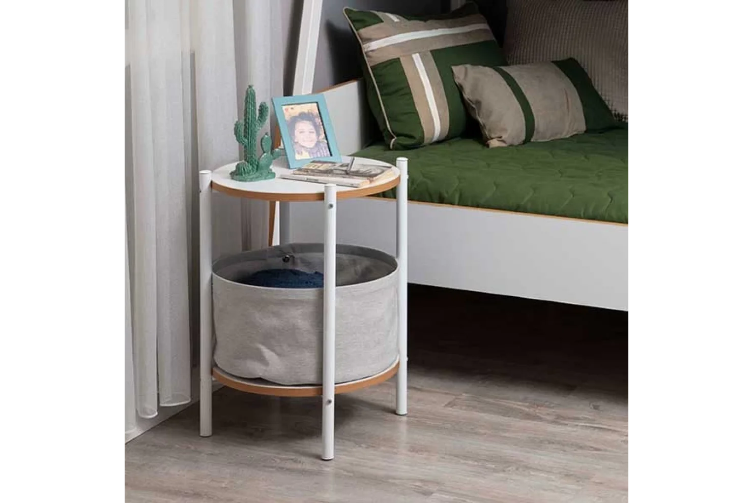 Isabella Yuvarlak Yan Sehpa