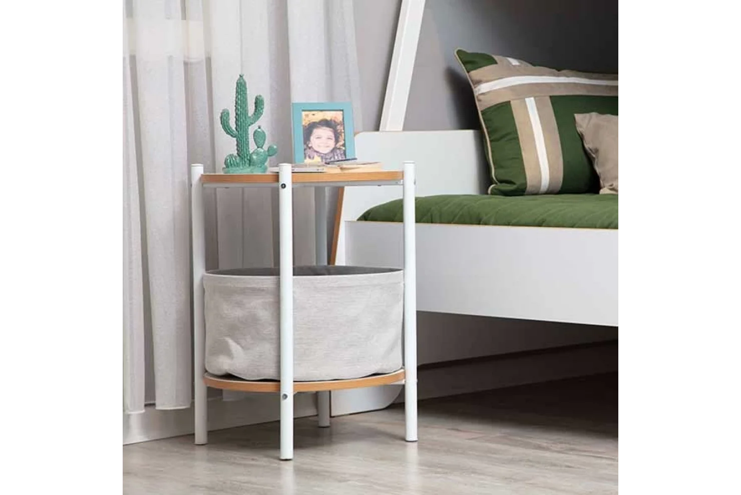 Isabella Yuvarlak Yan Sehpa