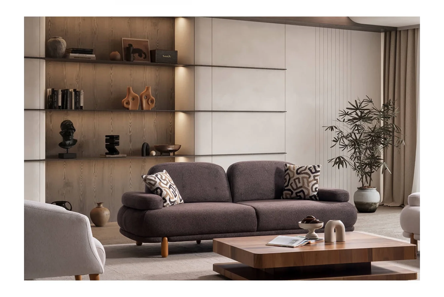 Royal Nest Üçlü Koltuk