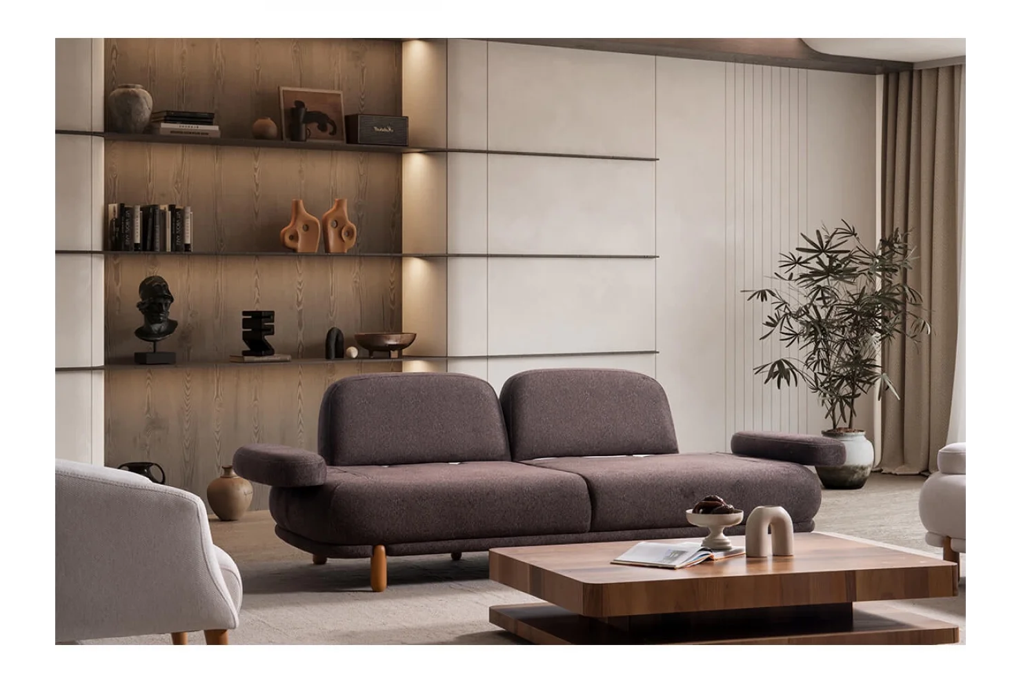 Royal Nest Üçlü Koltuk