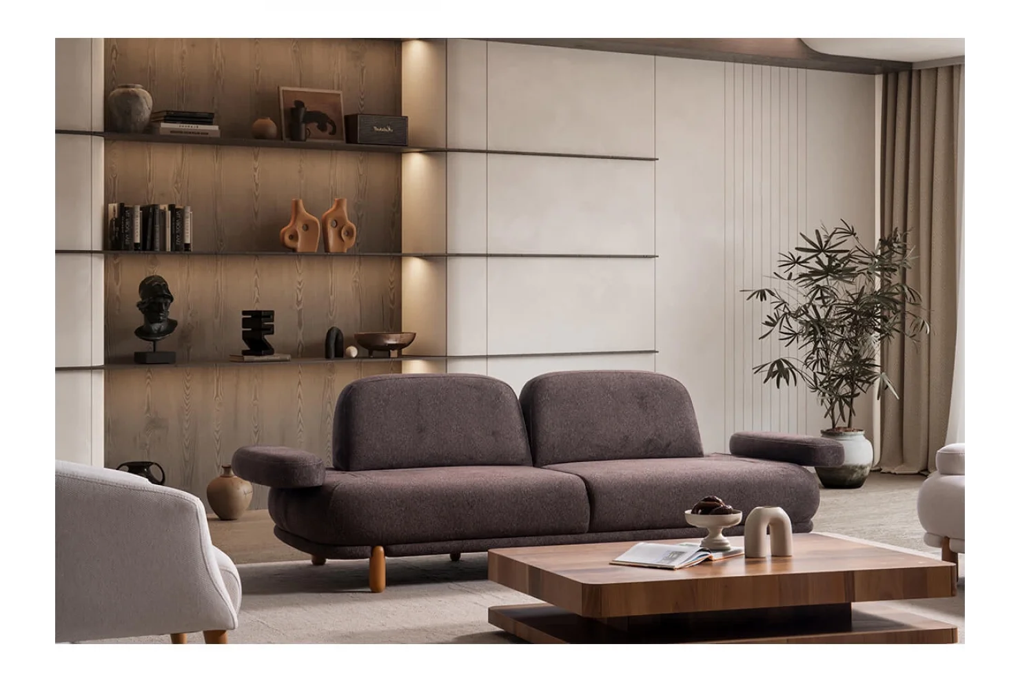 Royal Nest Üçlü Koltuk