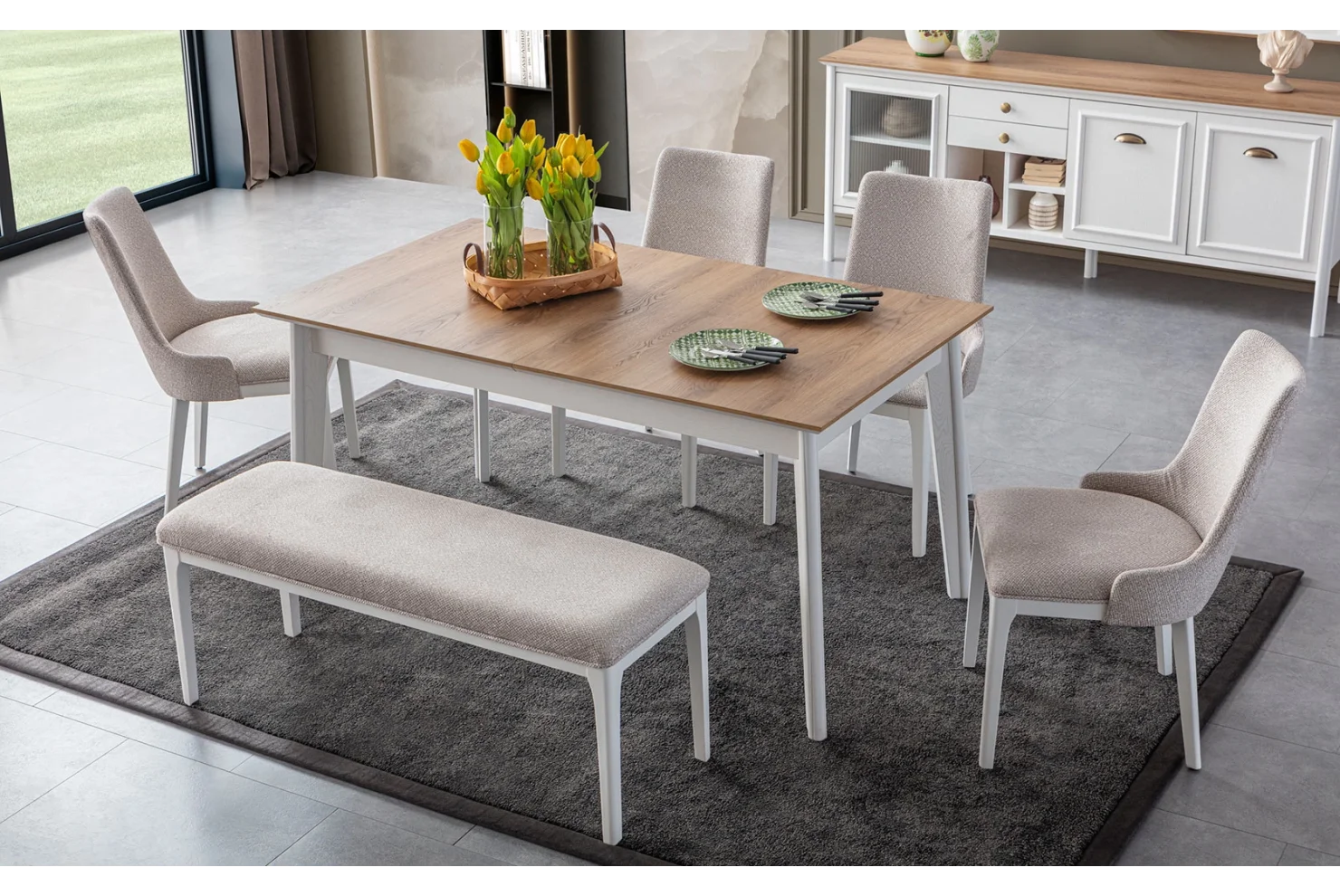 Royal Yemek Odası Takımı