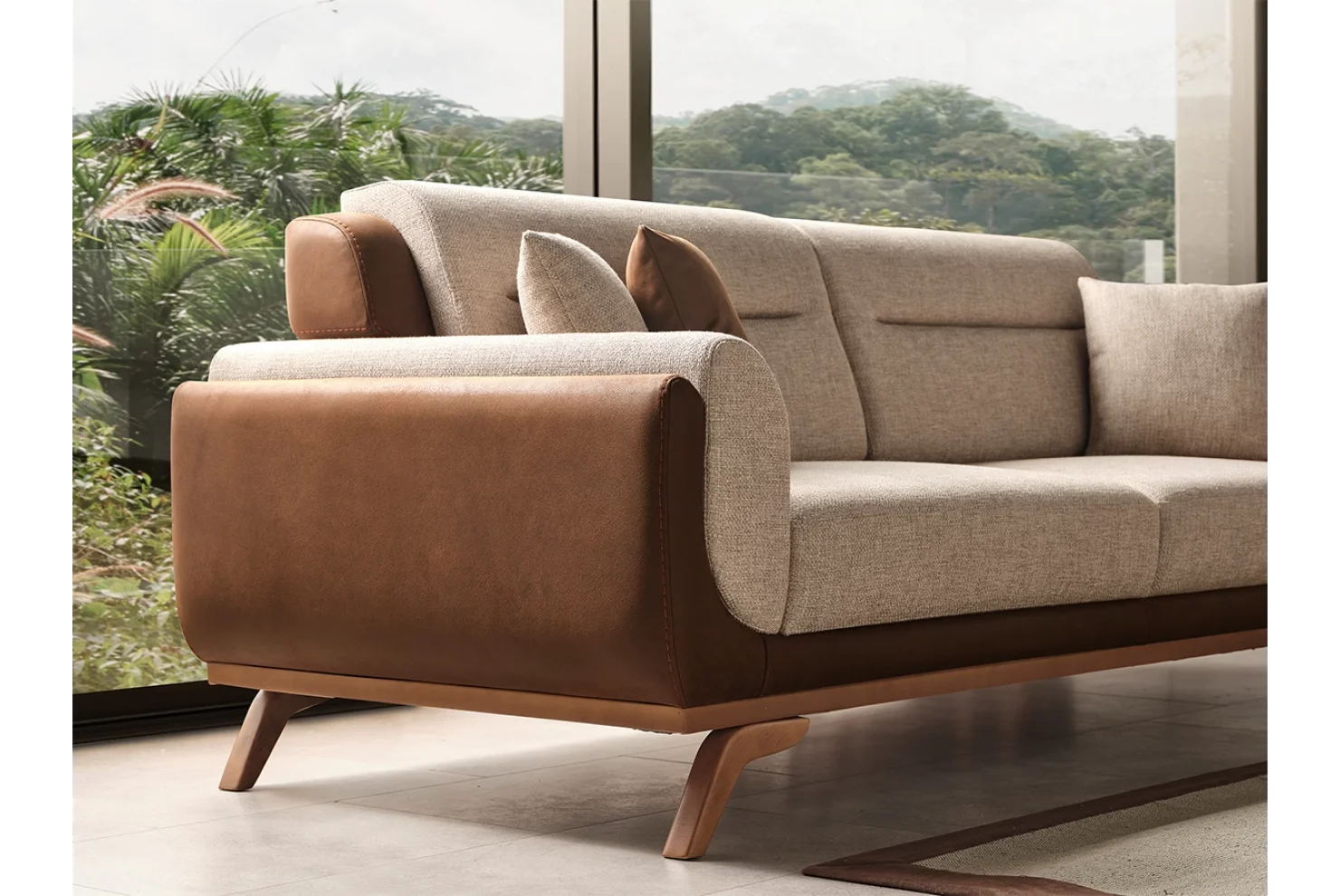 Safran Koltuk Takımı | 3lü Koltuk 2 Adet - Berjer 1 Adet