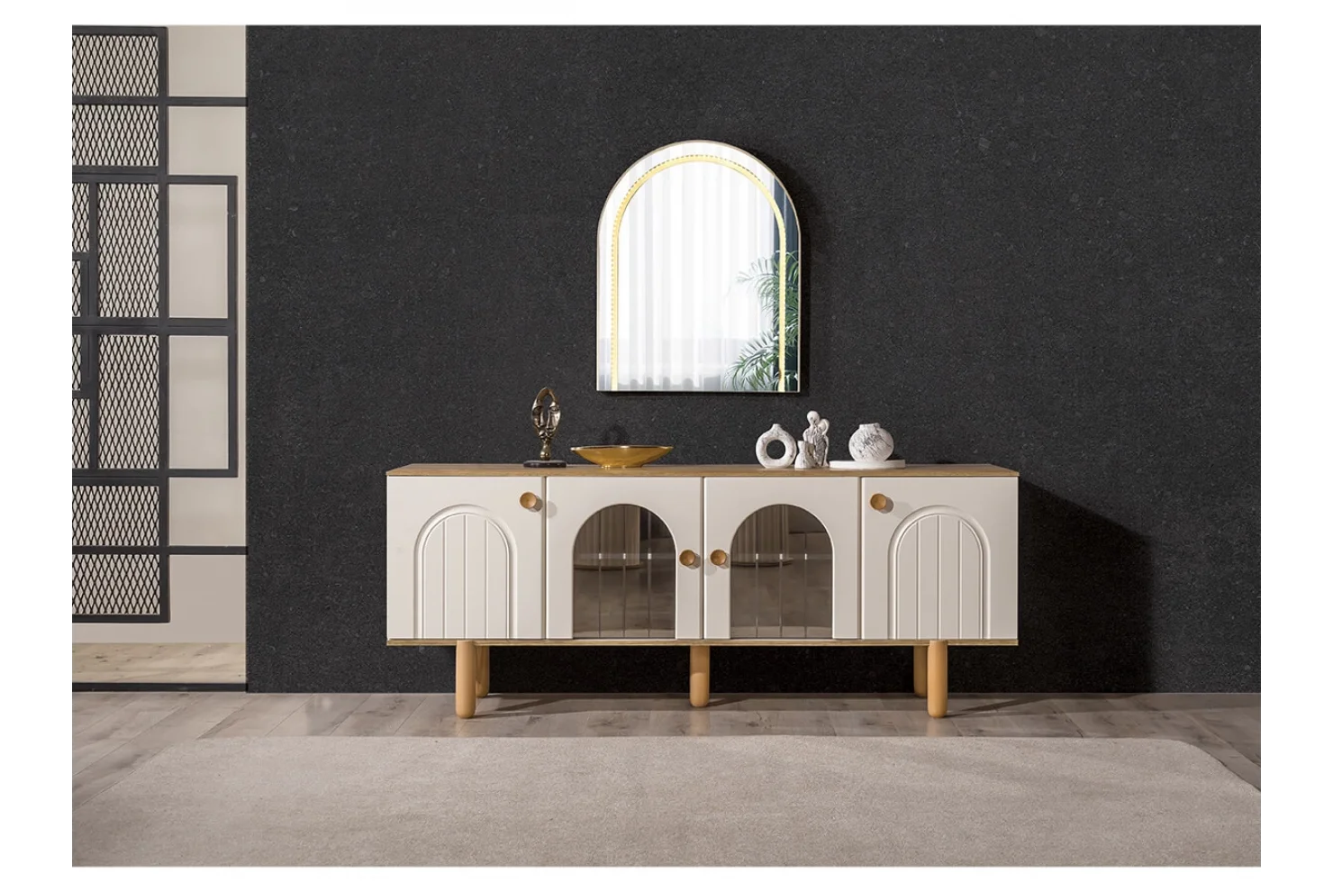 Scandi Konsol ve Ayna