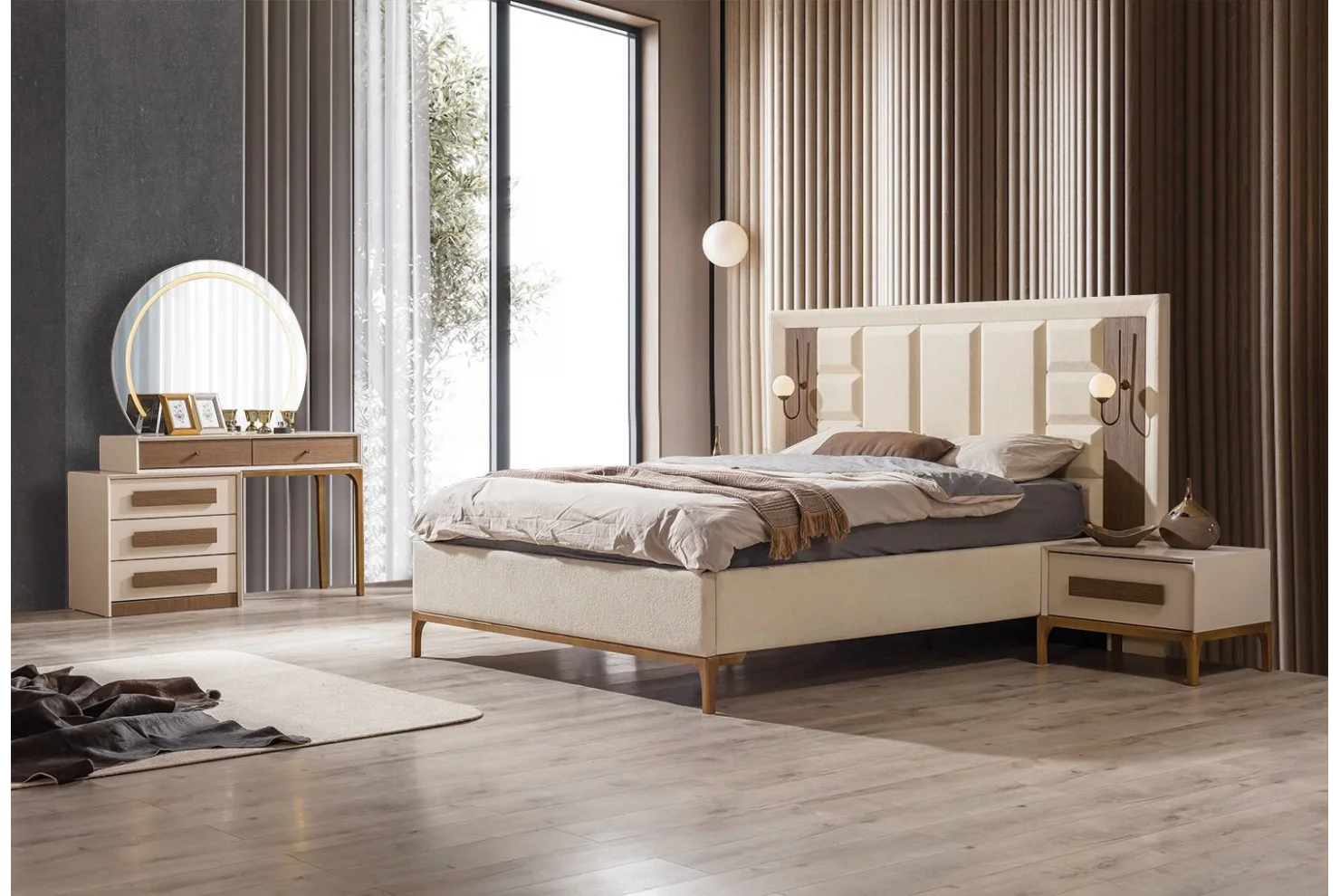 Sedef Yatak Odası Takımı Dolap