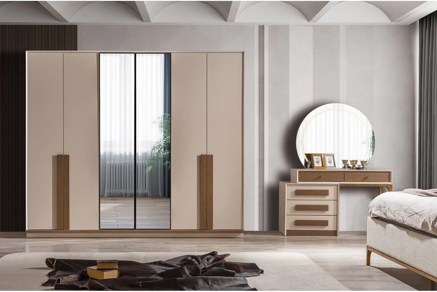 Sedef Dolap 6 Kapılı