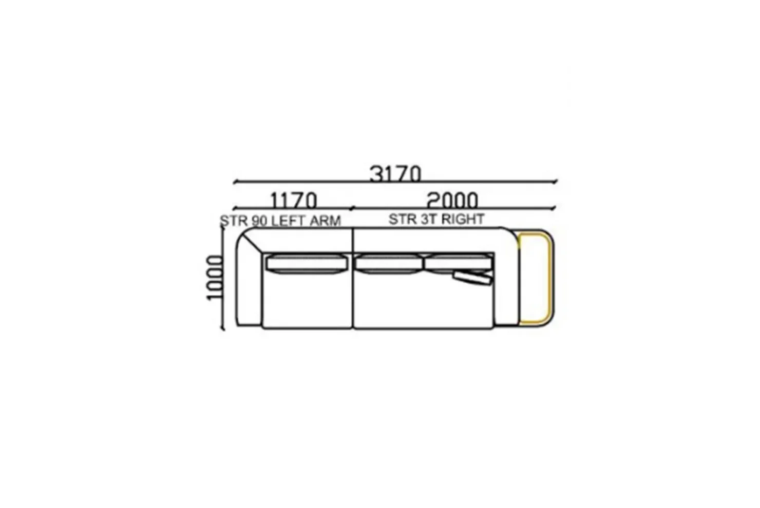 Sera Köşe Koltuk Takımı (420x320 cm)
