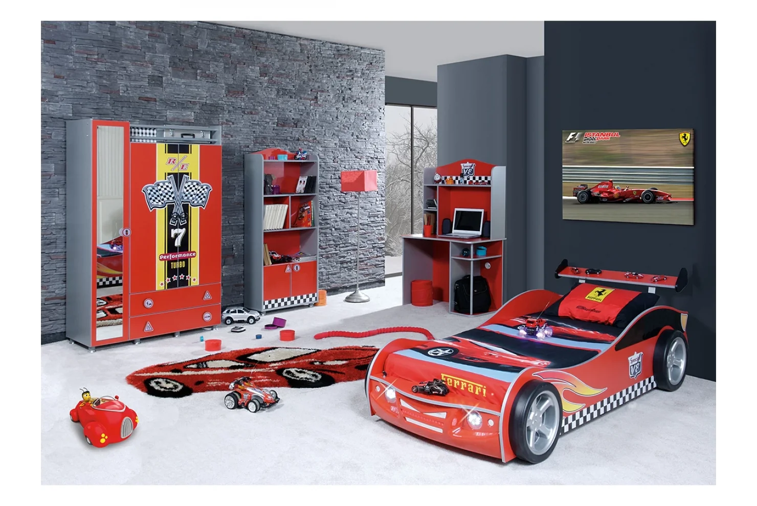 Special Arabalı Karyola (90x190)