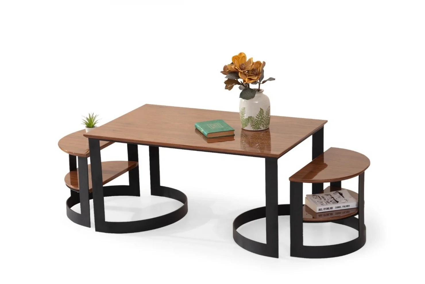 TH-Fuga Siyah Orta Sehpa