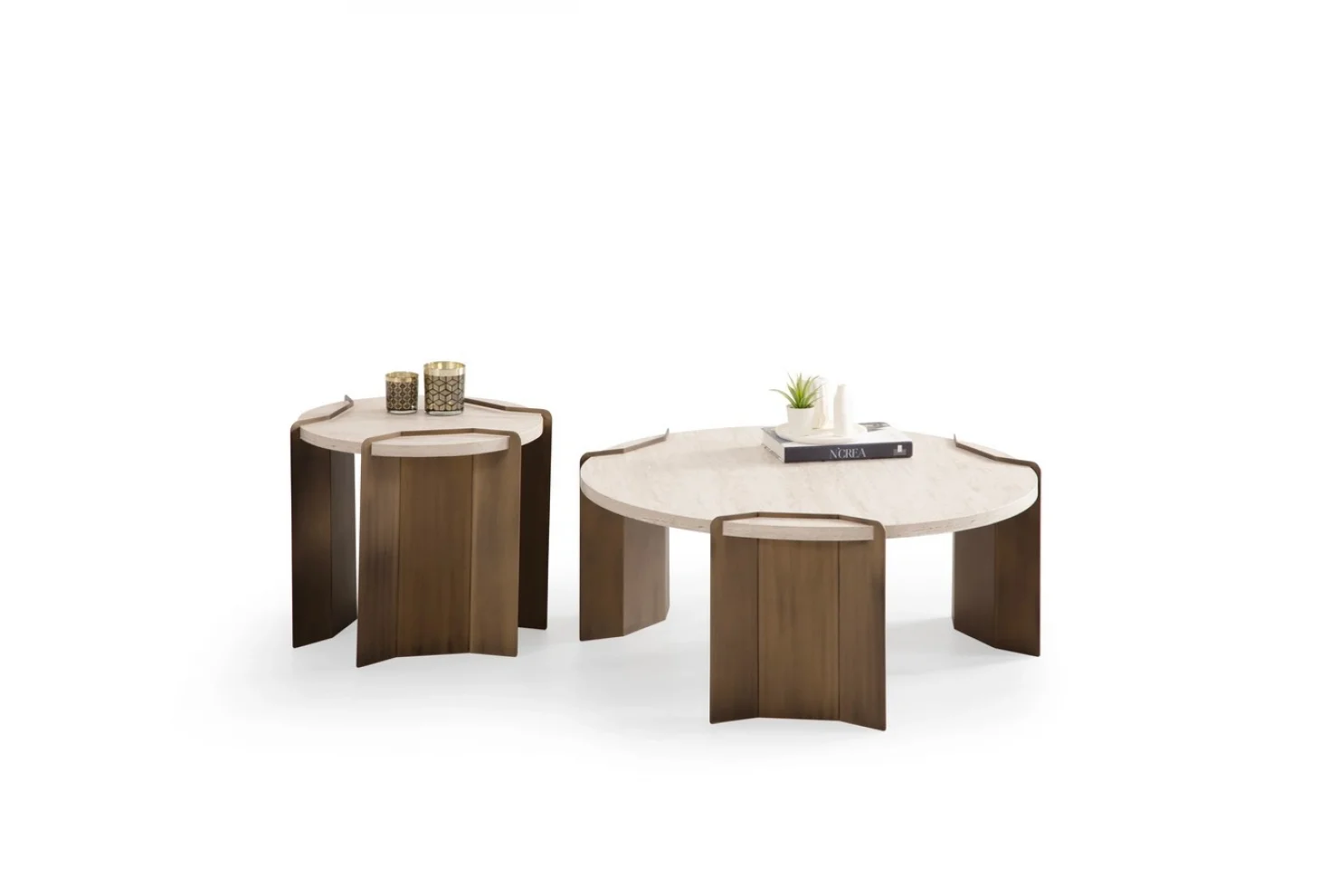 TH-Molly Traverten Orta Sehpa