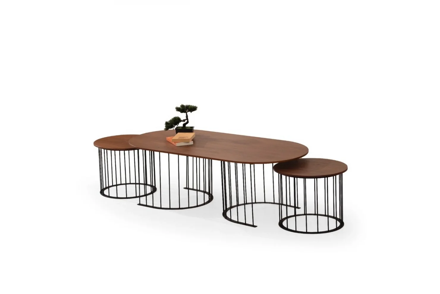 TH-Ripa Ceviz Orta Sehpa