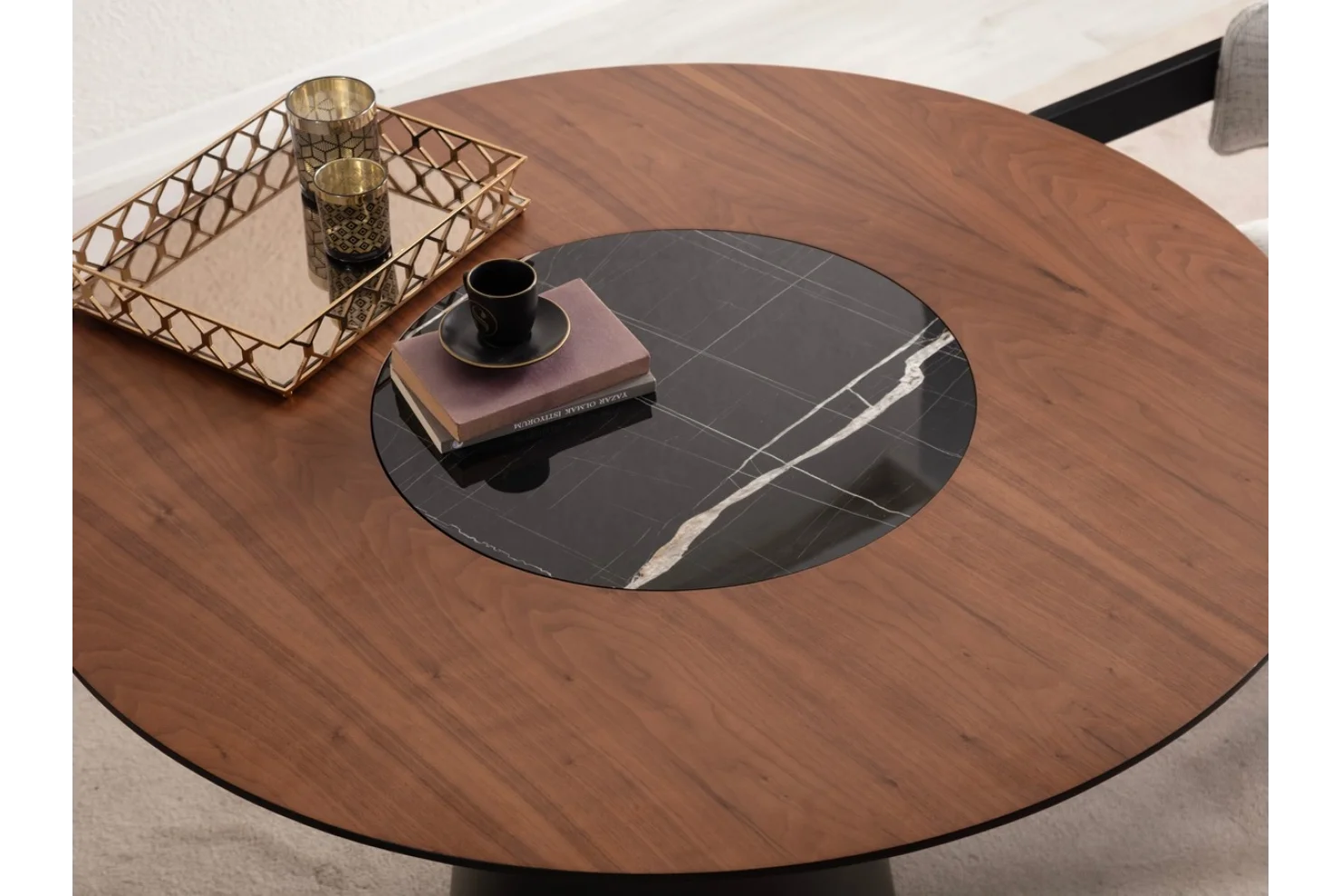 TH-Roll Masa Yuvarlak Masa