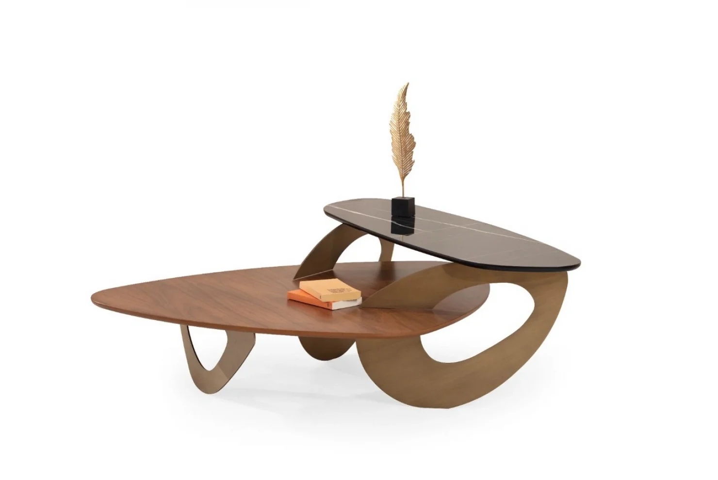 TH-Solid Pirinç Orta Sehpa