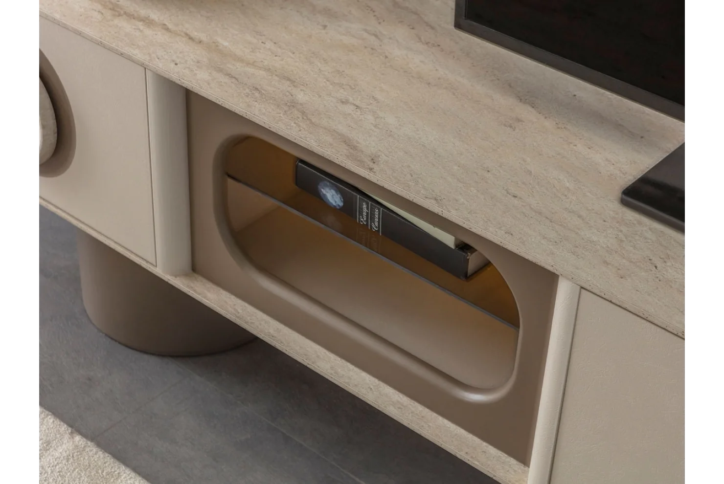 Traverten Tv Ünitesi