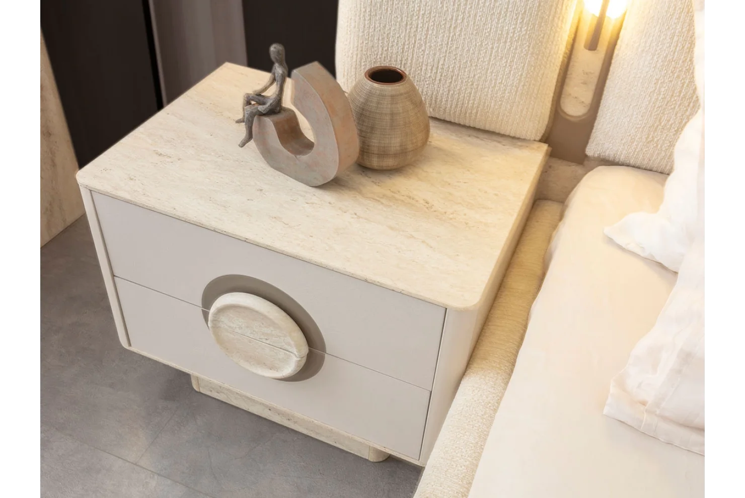 Traverten Yatak Odası Takımı