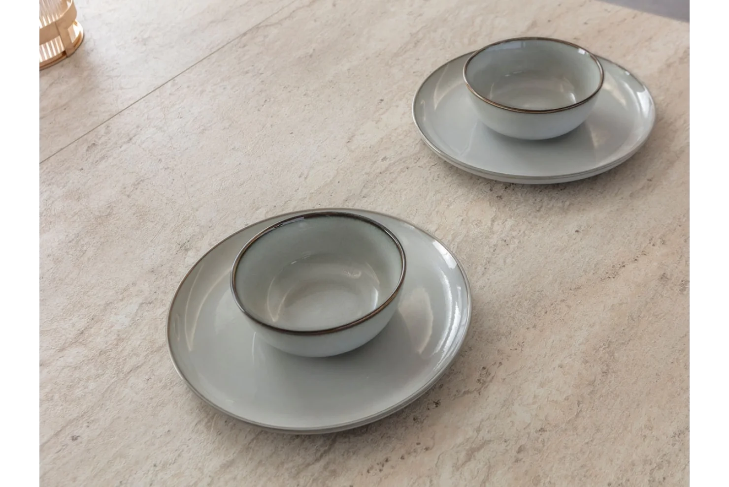 Traverten Yemek Odası Takımı