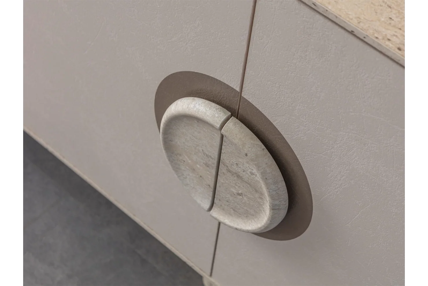 Traverten Yemek Odası Takımı