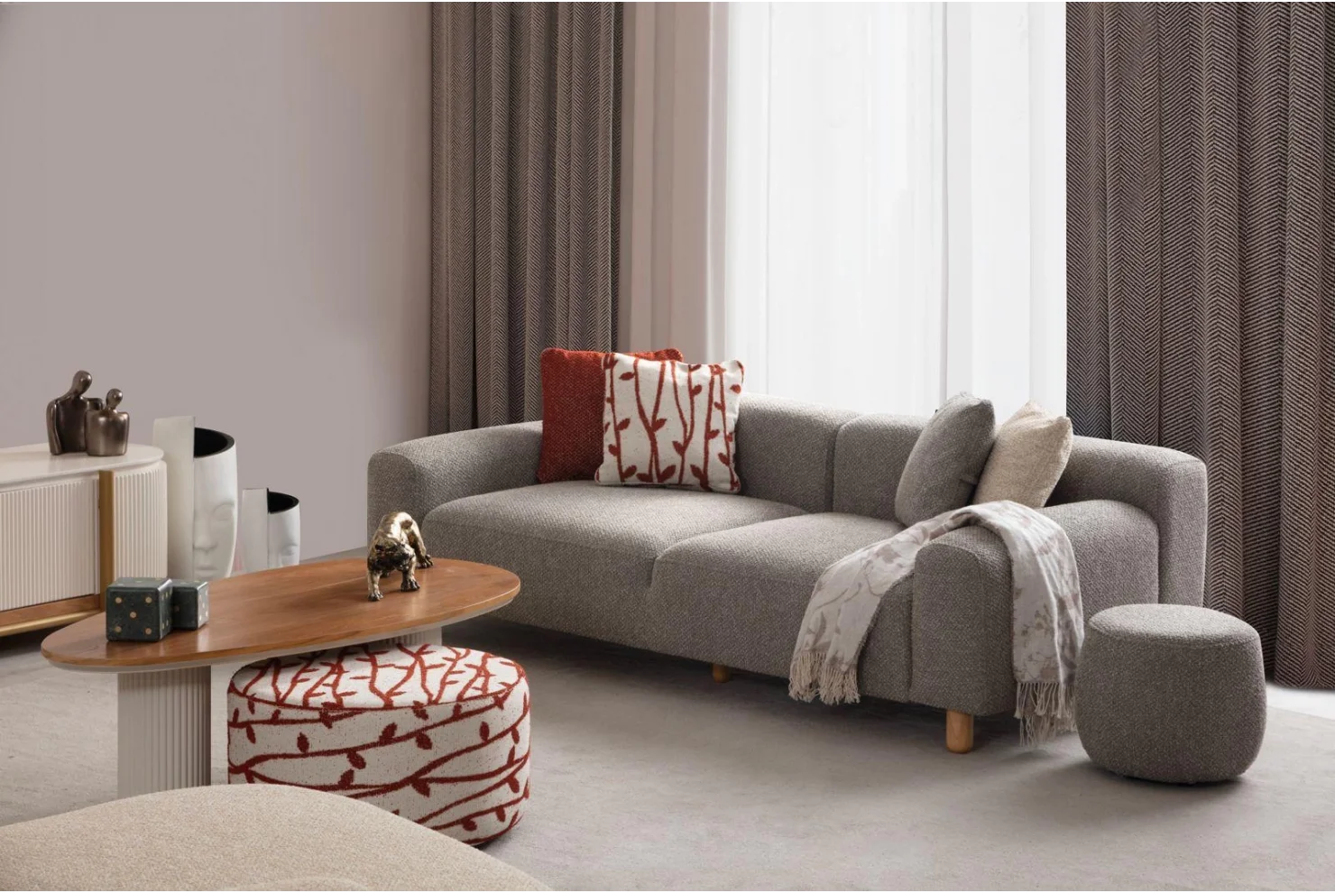 Vesta Orta Sehpa Beyaz