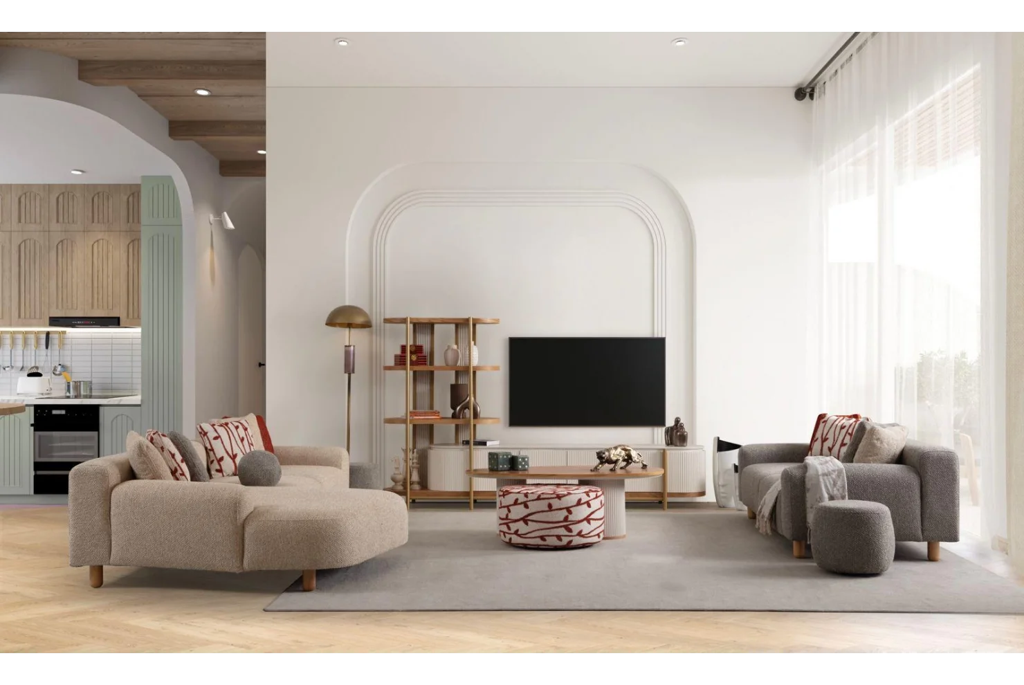 Vesta Orta Sehpa Beyaz