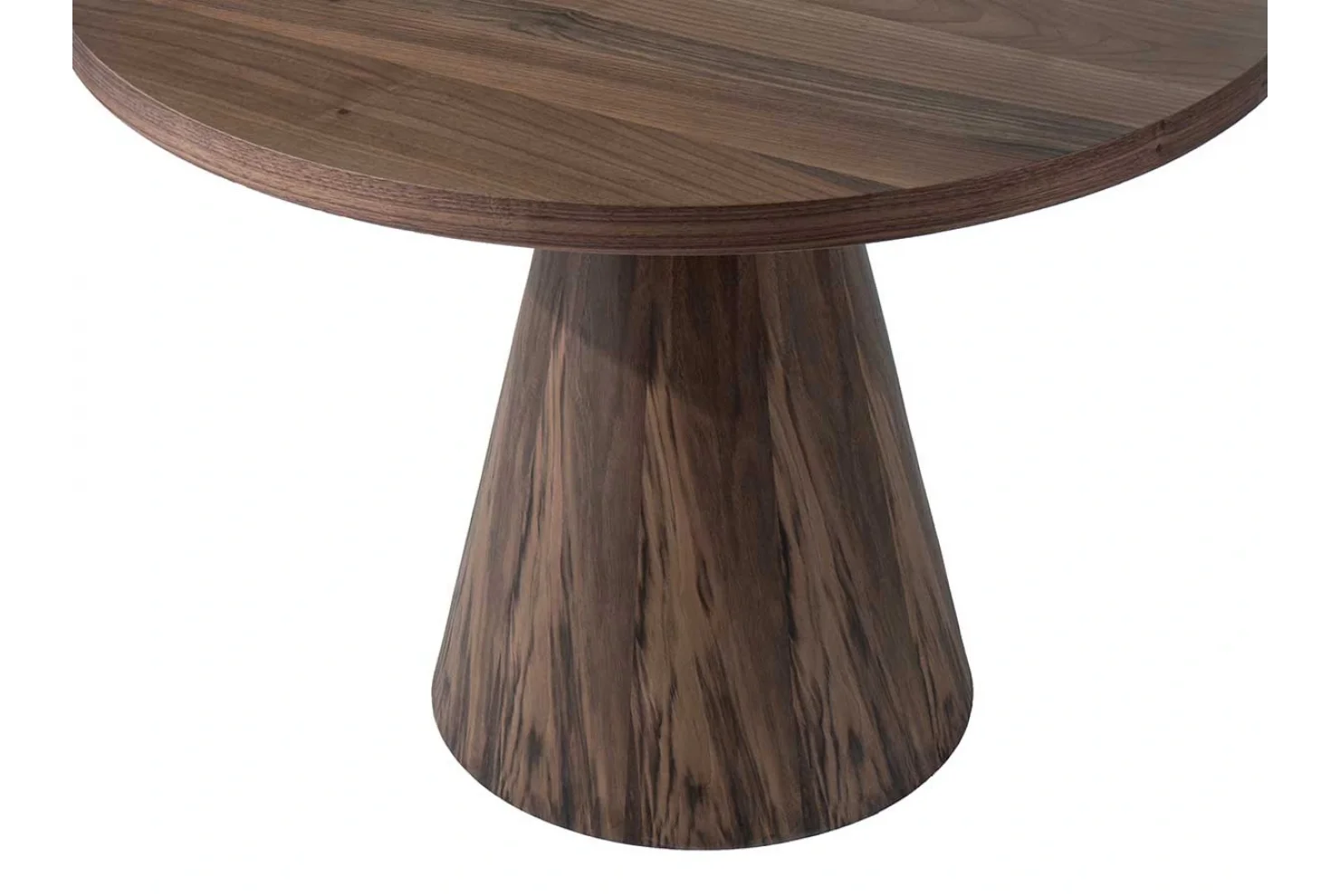 Viola Yuvarlak Ceviz Masa