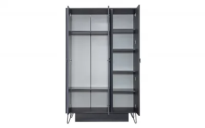 Black Genç 3 Kapılı Dolap