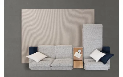 Velin İkili Köşe Koltuk