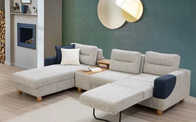 Velin İkili Köşe Koltuk