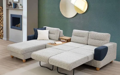 Velin İkili Köşe Koltuk