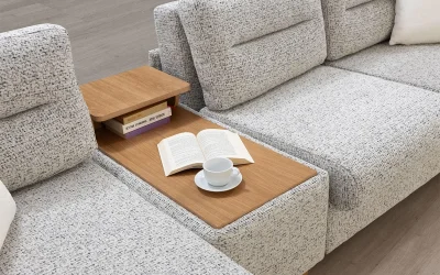 Velin İkili Köşe Koltuk