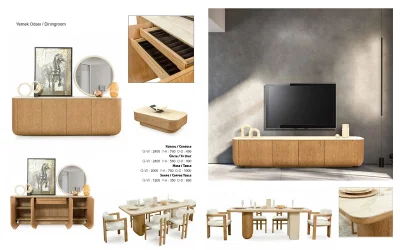 Eravelle Yemek Odası Takımı